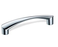 Schwinn 22511 - Maniglia per mobili in zama, Distanza tra i Fori 128 mm, Finitura in Nichel Opaco