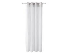 Ready Bahia Tenda con Occhielli, Tessuto, Grigio, 145Â x 3Â x 270Â cm
