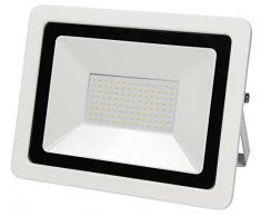 Faretto LED per esterni McShineSMD-Slim 100 W, 6.700 lm, IP44 (bianco caldo, 3000 K)