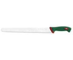 Sanelli Premana Professional Coltello Prosciutto Kebab, Acciaio Inossidabile, Verde/Rosso