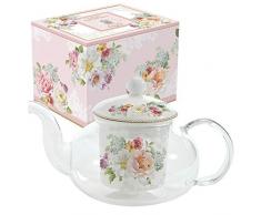 EASY LIFE 351rolc Set Teiera, Bone China, Multicolore, 0,45Â cm