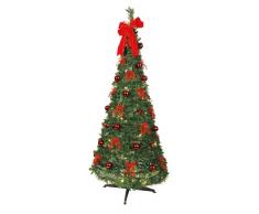 Best Season, Albero di Natale Decorato con luci LED