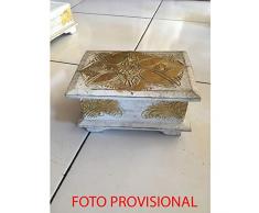 Cassettiera Bianco/Oro