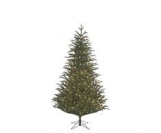 Black Box Trees Frasier 185 - Albero di Natale con LED 288L, Punte 1880-h185xd124cm, PVC/PE, Colore: Verde