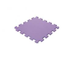 Iris Ohyama JTM-45-PP Tappeto Puzzle per Bambini, Eva, Violet, 45 cm