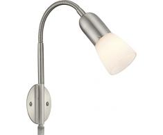 Globo - Lampada flessibile da parete, 230 volt