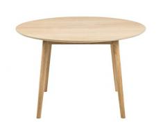 AC Design Furniture Tavolo da Pranzo Pernille, Rovere L/L/H Ca. 120/120/75 cm