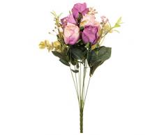 Aufora HF0015C Fiore, pianta Artificiale, Fiori in plastica, Viola, Taglia Unica