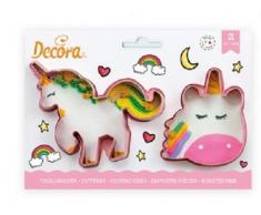 Decora 255070 Tagliapasta per Biscotti, Plastica, Rosa