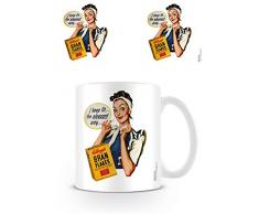 Pyramid International Kelloggs MG23416 8 x 11,5 x 9,5 cm, Vintage Keep Fit -Tazza in Ceramica, Multicolore
