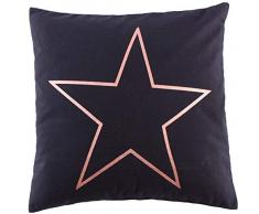 La Finesse Copricuscino Decorativo Quadrato 50 x 50 cm per la casa in Cotone per Soggiorno Divano Camera da Letto cc326, Tessuto colorato, Taglia Unica