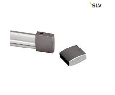 SLV 160864Â 58Â W T8Â Tristan rettangolare plafoniera, grigio argento