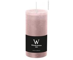 Wiedemann Marble Candela Colorata ASF, Cera, rosÃ©, 12 x 5,8 cm, 8 unitÃ 