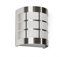 Interfan 4291 - Applique da esterno Classico acciaio