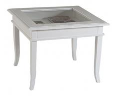 Castagnetti 1928 Tavolino a Bacheca, Legno, Cm.6 x 60 x 45H, 1 Unita