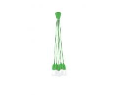 Sollux Lighting - Lampadario a sospensione, in plastica, 25 x max, colore: Verde