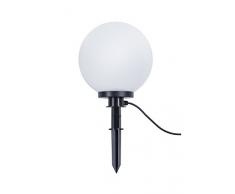 Reality Leuchten Reality R57043001 Lampada da Giardino, Plastico, 30 cm, Bianco E27, Durchmesser 30cm