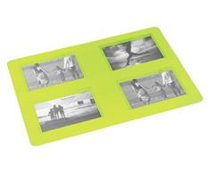 DECORLINE 42 x 29 cm, Souvenirs foto rettangolare, Tovaglietta, colore: verde