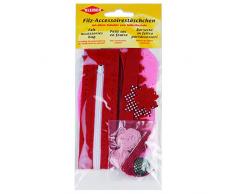 Kleiber - Set Fai da Te per creazione di Borsa in Feltro, Rosa