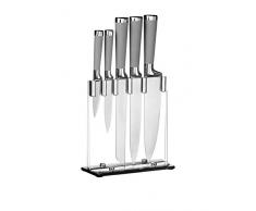 Premier Housewares Ceppo Coltelli 6 Pezzi 20 x 9 x 35 cm