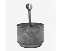 Better & Best 3081518 - Portaposate Decorativo in Ferro, Grigio, Unico