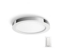 Philips Hue Adore Plafoniera da Bagno, Dimmerabile, Cromato