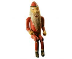 Jambavan 5409Â Bordi Sgabello Babbo Natale, Rosso