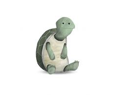 Komar - Quadro da Parete con Immagine di Tartaruga, Disponibile in 3 Misure, per Soggiorno, Camera da Letto, Verde/Nero/Bianco, P111B-40x50