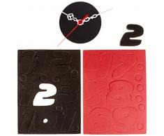 Asir Group LLC Orologio da Parete, Multicolore