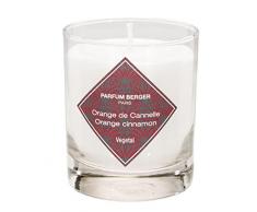 Lampe Berger Modern Line Orange de Canelle Candela profumata, Bianco, 10 x 10 x 10 cm
