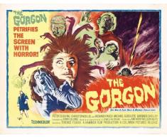 Pyramid The Gorgon - Christopher Lee - Us Movie Film Wall Poster, 30 cm x 43 cm