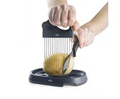 Lacor 68180 - Affettatrice per patate HASSELBACK, in acciaio inox 18/10, 18 x 10 cm, plastica