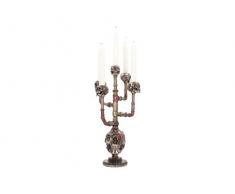 Nemesis Now - Candelabro Cranial Candelabro, 45 cm, Colore: Bronzo