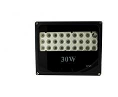 BES 23882 Faro LED, 30W, Luce RGB, Flood Light, Proiettore Multicolore, Esterno, Ip66