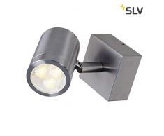 SLV SST 316Â Outdoor Acciaio fecsi, lampada da parete, in acciaio inox