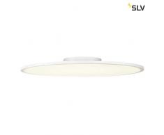 SLV Panel 60 - Lampada da soffitto a LED per interni, 4000 K, in alluminio, 42 W, colore: Bianco