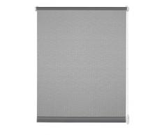 Gardinia 32258 Tenda a Rullo con Morsetto di Fissaggio o Adesiva, Per Luce Diurna, Opaca, Kit di Montaggio Incluso, EASYFIX Tenda a Rullo Avvolgibile, Grigio Chiaro, 75 x 150 cm (LxA)