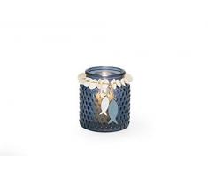 Excelsa Ocean Portacandela, Azzurro, Diametro cm 8