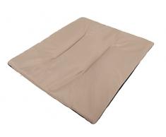 Hobbydog R6 PUBBEZ5 - Cuscino per Cani, Misura R6-78 x 68 cm, Beige Codura, Letto per Cani, XXL, Beige, 600 g