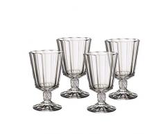 Villeroy & Boch OpÃ©ra Calici da Vino Rosso, Set da 4, 285 milliliters, Cristallo, Trasparente
