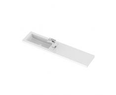 Hudson Reed Lavabo Bianco Sottile 1200 mm in polymarble