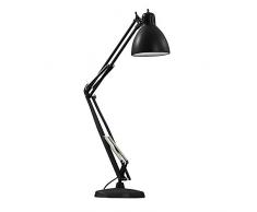 Fontanaarte Naska Lampada da Tavolo, E27, 42 watts, Nero