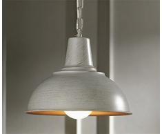 Onli Arus Lampada a Sospensione E27, Avorio, 35 x h 50 cm