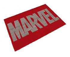 SD Toys Zerbino con motivo Logo Marvel, fibra di cocco, Rosso, Decorazione del hogar