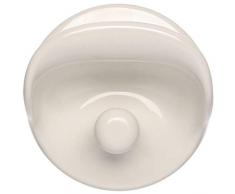 Kartell Wall Clothes Hook Gancio Appendiabiti, Bianco, 10.5 x 5 cm, 2 unitÃ