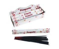 Stamford - Bastoncini di incenso Prosperity, 6 Confezioni da 20 Pezzi luna