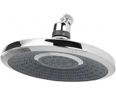 FERIDRAS Hidra Soffione Doccia Tondo, Cromo, 7.0x22x34 cm