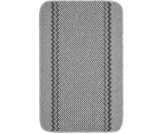 Dandy Kilkis - Zerbino Lavabile, in Polipropilene, 80 x 50 cm, Colore: Argento