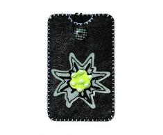 Kleiber - Kit smartphone in feltro per bambini fai da te ragnatela di Halloween 15 x 7,5 cm