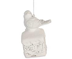 Clayre & Eef 6GL1055 - Palline per Albero di Natale, 7 x 6 x 11 cm